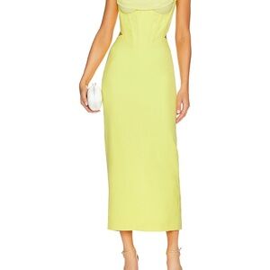 Elegant Yellow Women's Dress